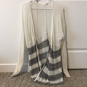 Sheer cardigan